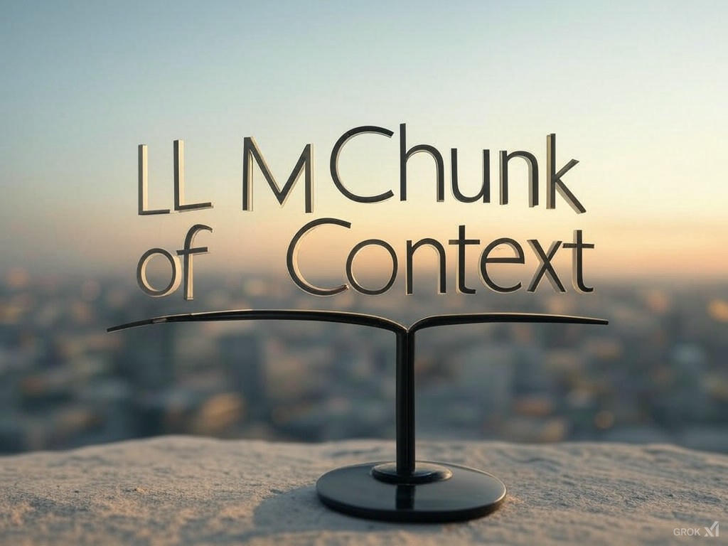 llm chunk of context​